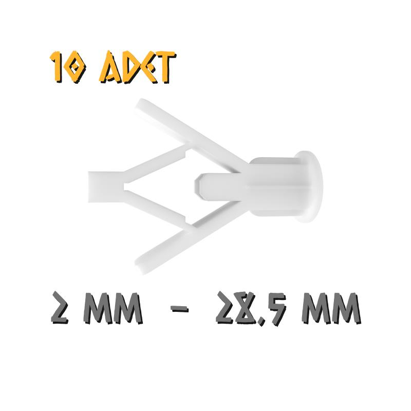 Made Kanatlı Alçıpan Dübeli - No: 2 - 10 Adet