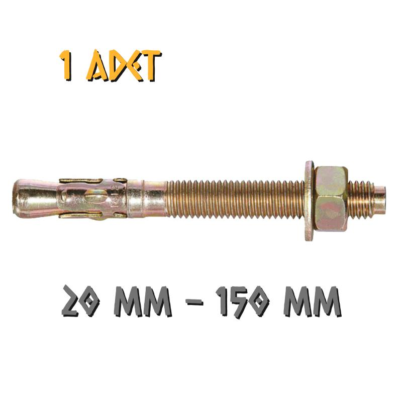 Made Klipsli Çelik Dübel 20x150 mm - 1 Adet