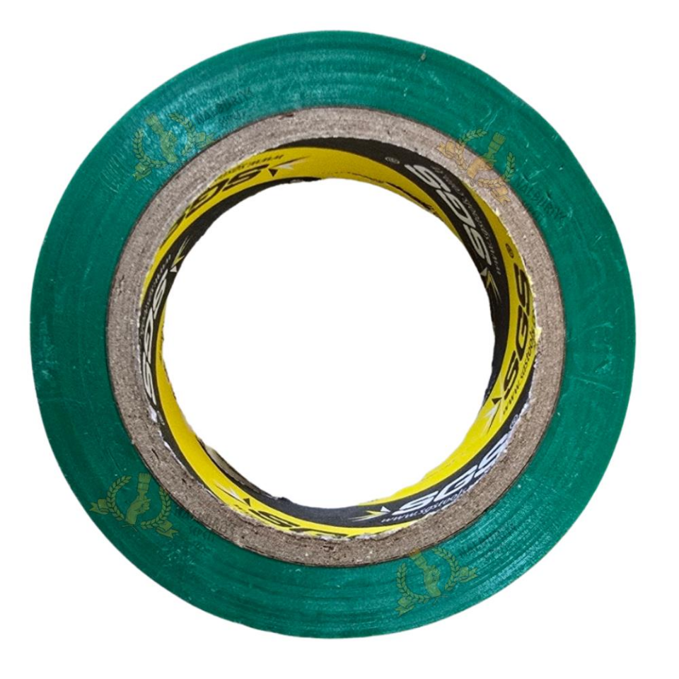 SGS Elektrik İzolasyon Bandı - Yeşil - 19 mm x 9 mt. - 10 Adet