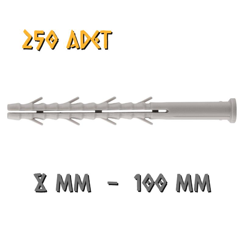 Made Uzun Siding Dübeli - No: 8 - 250 Adet