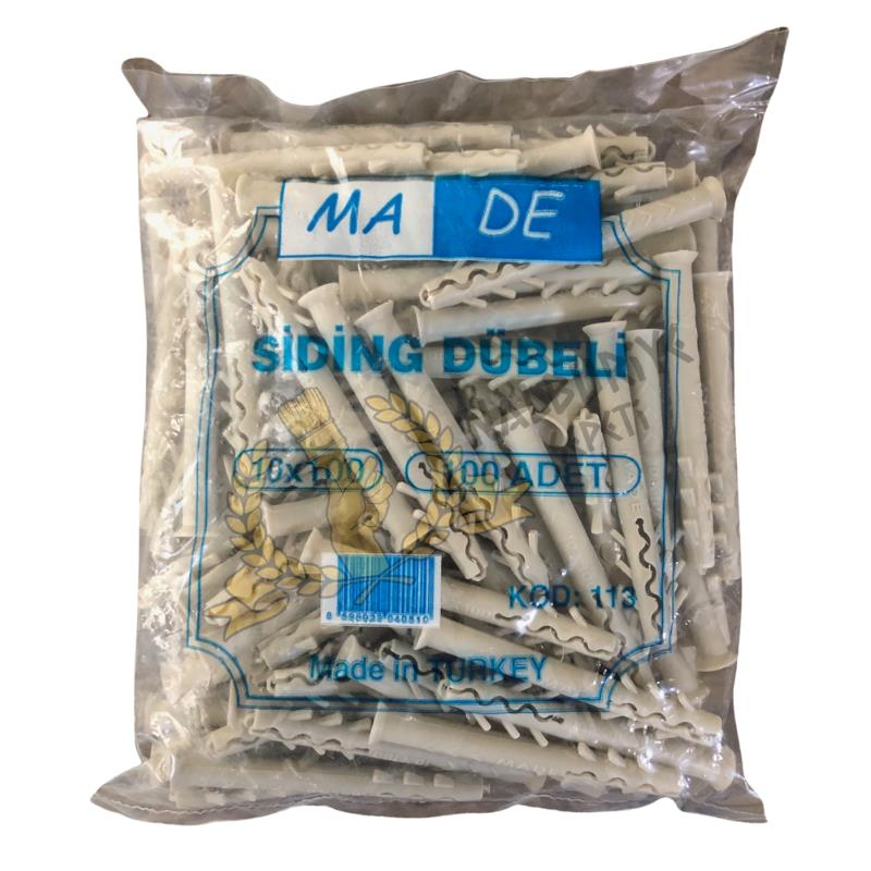 Made Uzun Siding Dübeli - No: 10 - 100 Adet
