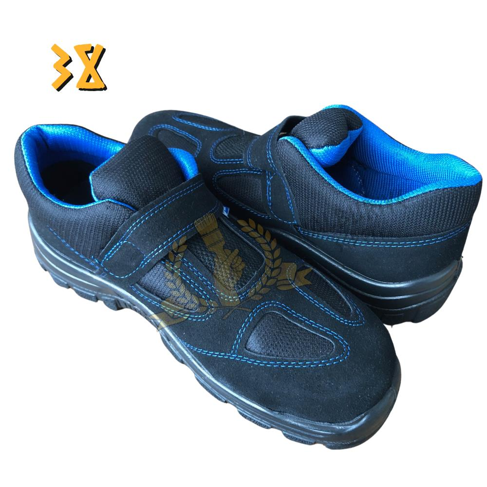 Made Çelik Burunlu Kaymaz İş Ayakkabısı - Yazlık - Cırtlı - 38