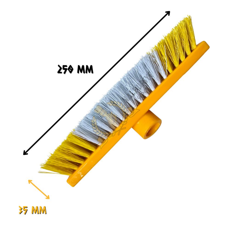 SGS Sap Takılabilir Pasolu Sert Plastik Kıllı Halı Fırçası