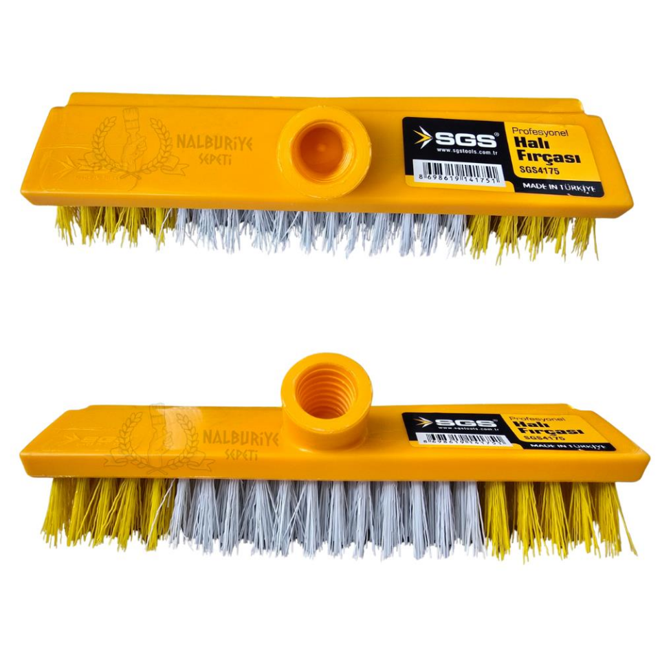 SGS Sap Takılabilir Pasolu Sert Plastik Kıllı Halı Fırçası