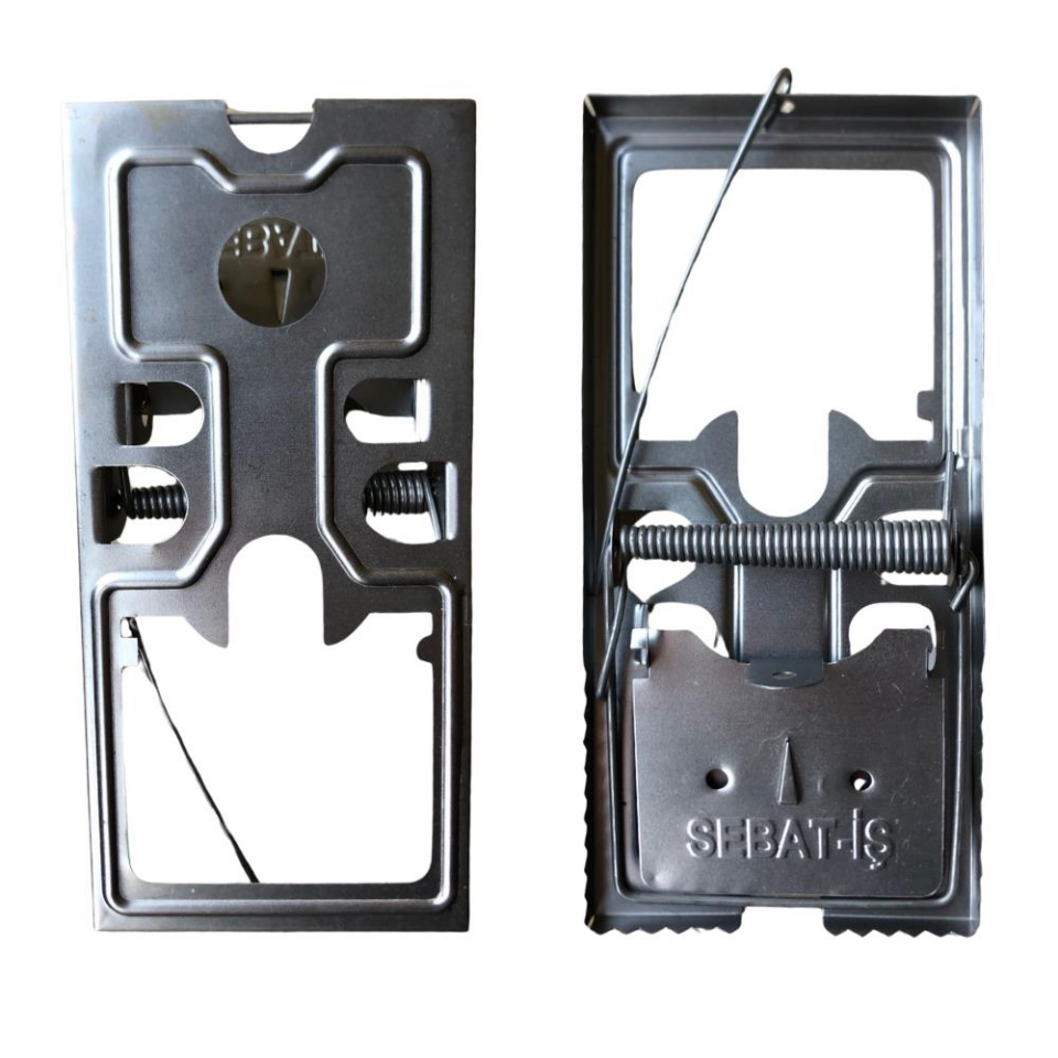 Sebat-İş Metal Fare Kapanı Büyük - 12 Adet