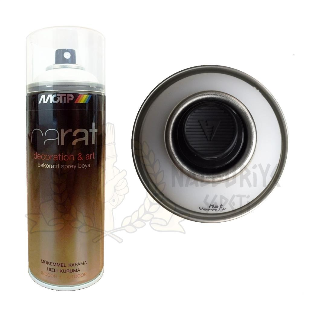 Motip Carat Akrilik Sprey ŞEFFAF MAT VERNİK 400 ml