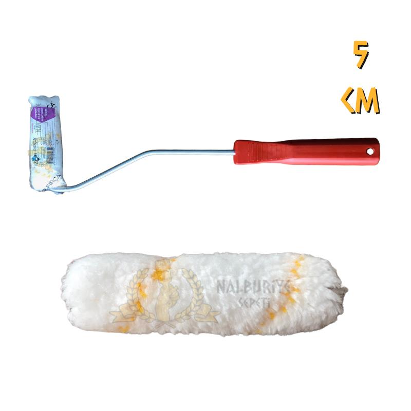 İzmir Fırça Polyamid Kalorifer Parmak Rulo Takım - 5 cm - 1 Adet