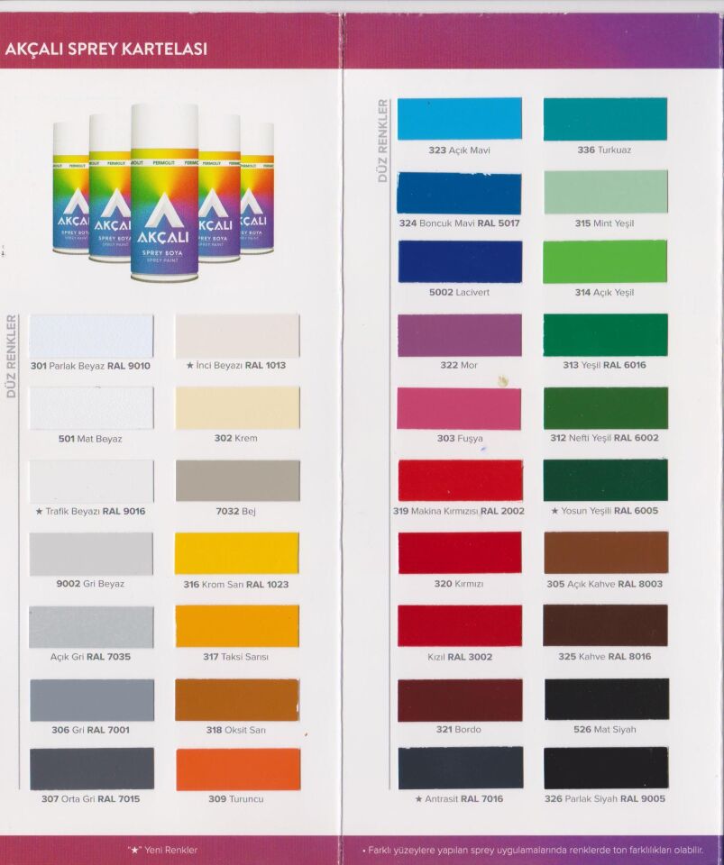 Akçalı Akrilik Sprey ŞEFFAF GENEL YÜZEY ASTARI 400 ml - 1000