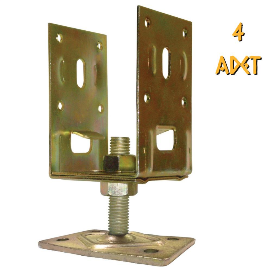 Kupa Ayarlanabilir Pergüle Ayağı - M14 Somun - 8-11.5 cm. - 4 Adet
