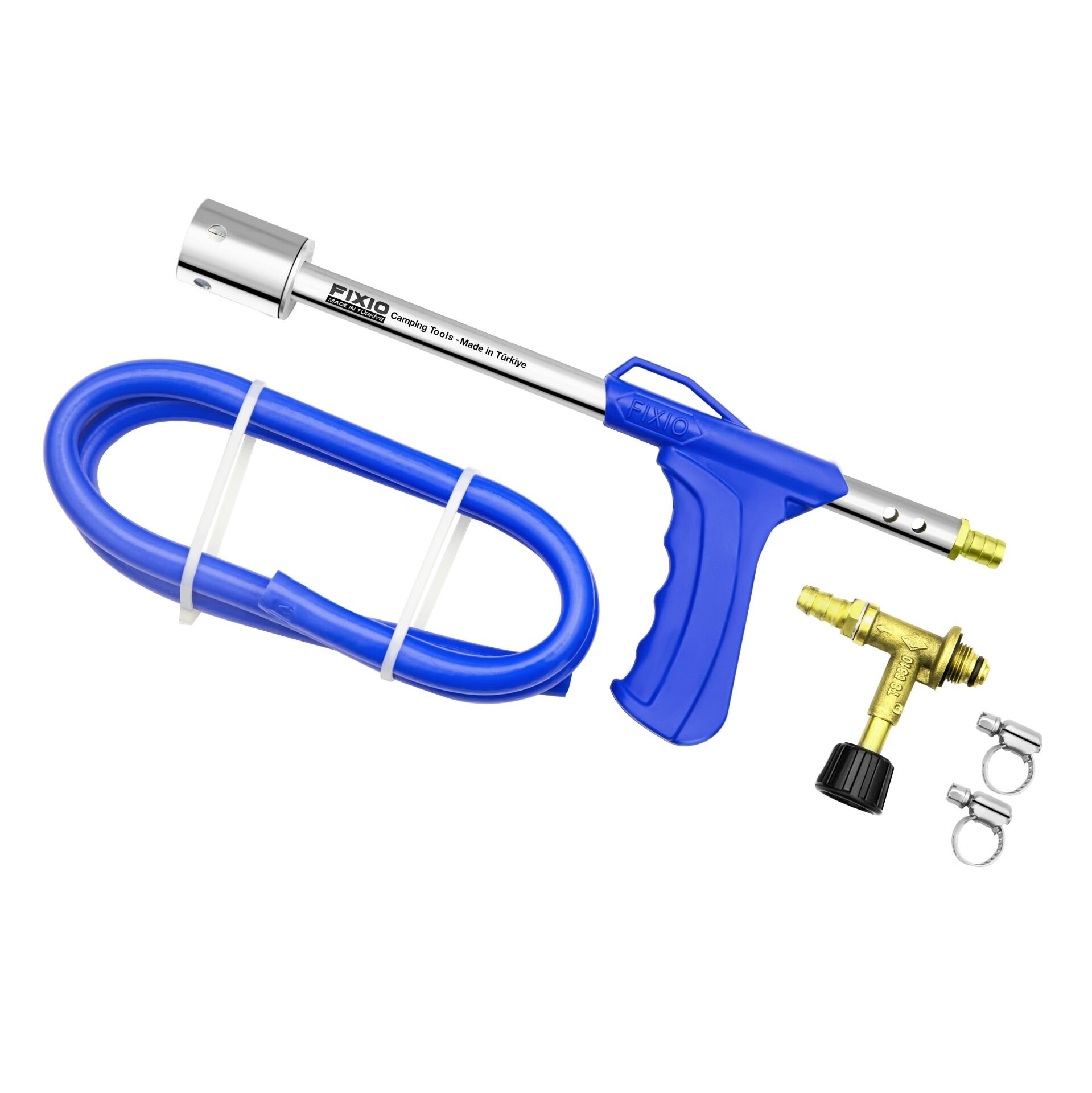 Fixio Pirinç Musluk Çinko Gövde Pürmüz - 32 mm başlık