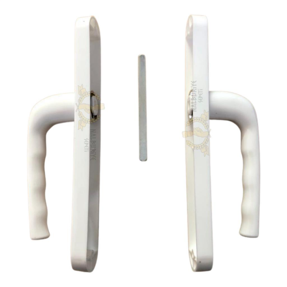 Kupa PVC Pimapen Kapı Kolu - Yale - 1 Takım