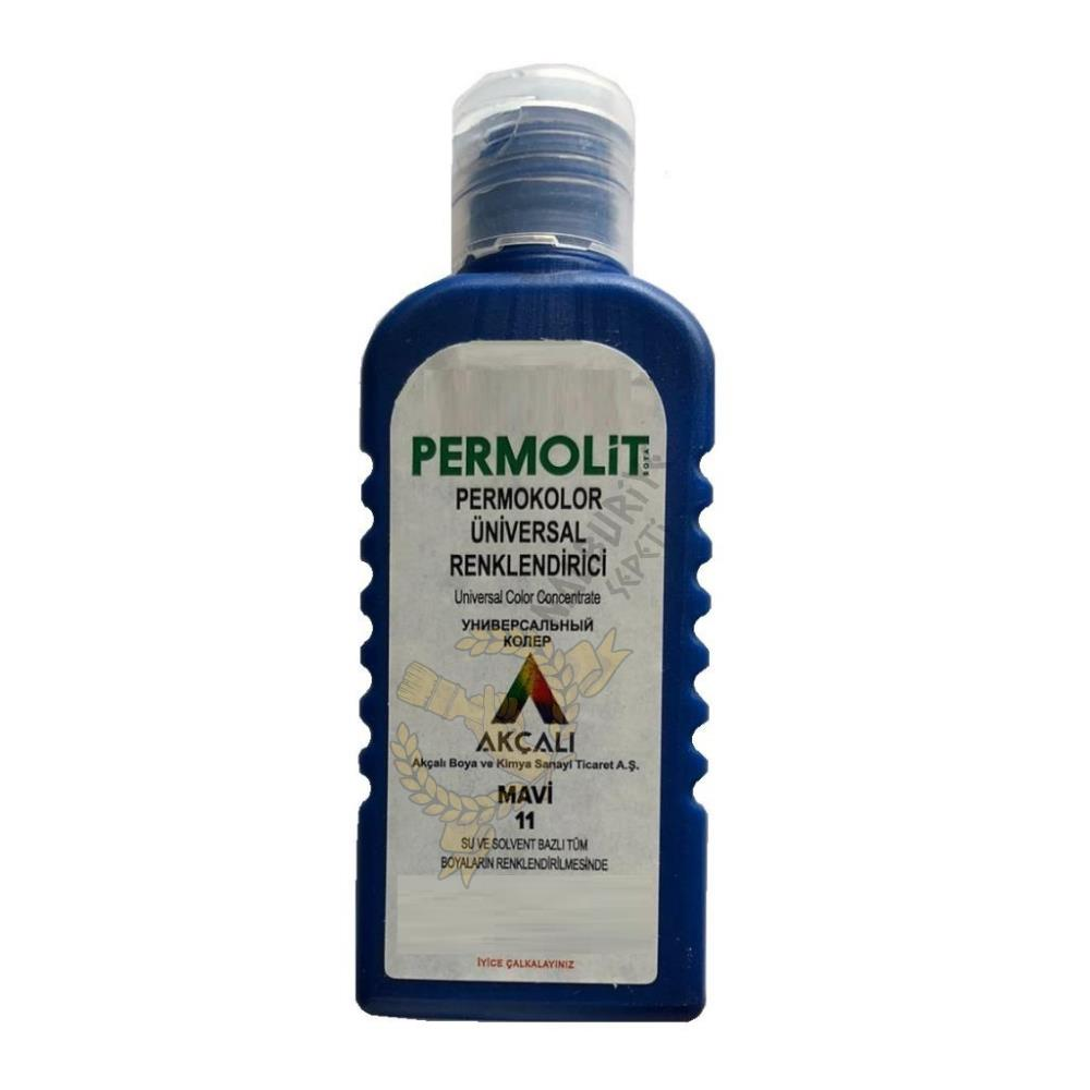 Permolit Üniversal Renklendirici Renk Tüpü MAVİ 50 ml.