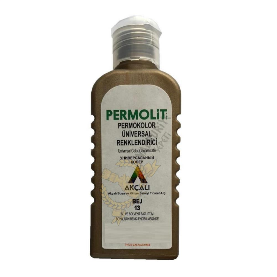 Permolit Üniversal Renklendirici Renk Tüpü BEJ 50 ml.