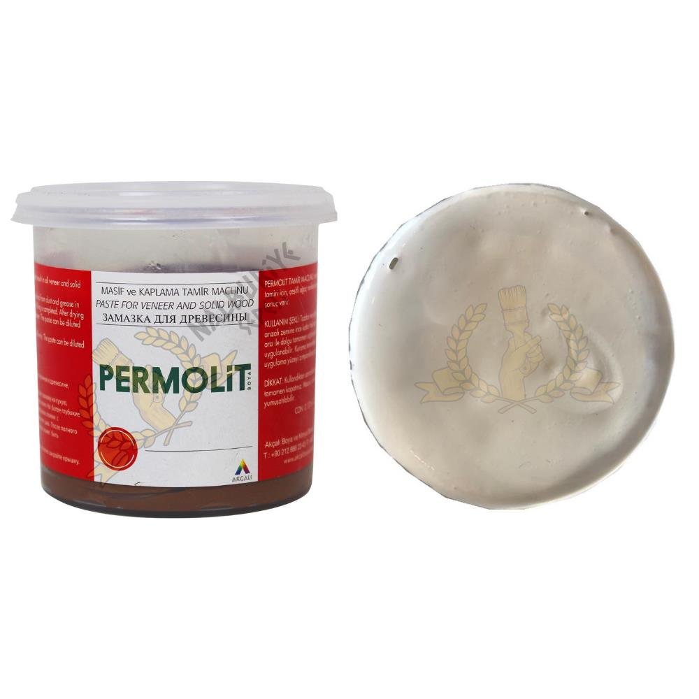 Permolit Masif ve Kaplama Ahşap Tamir Macunu BEYAZ 220 gr.