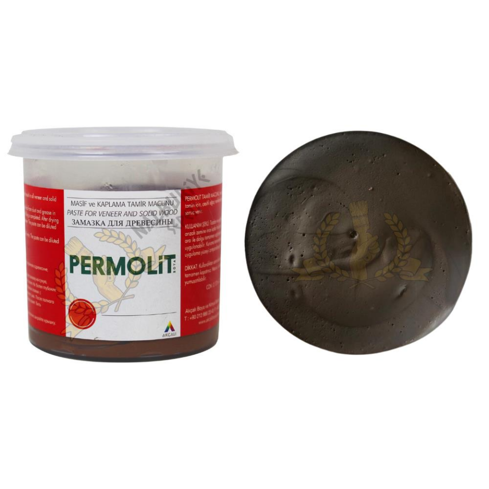 Permolit Masif ve Kaplama Ahşap Tamir Macunu VENGE YEŞİL 220 gr.