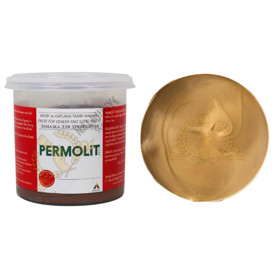 Permolit Masif ve Kaplama Ahşap Tamir Macunu MEŞE 220 gr.