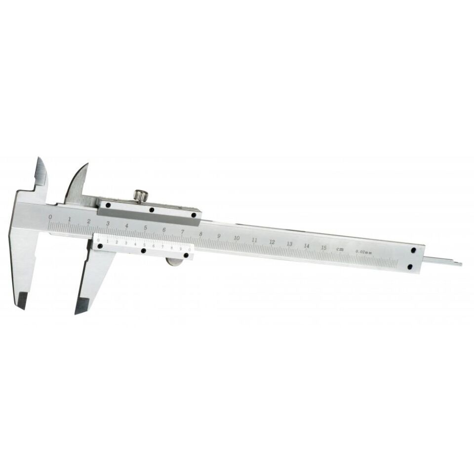 Kupa Çelik Mekanik Kumpas - Hassasiyet 0.05, 6”, 1/128”