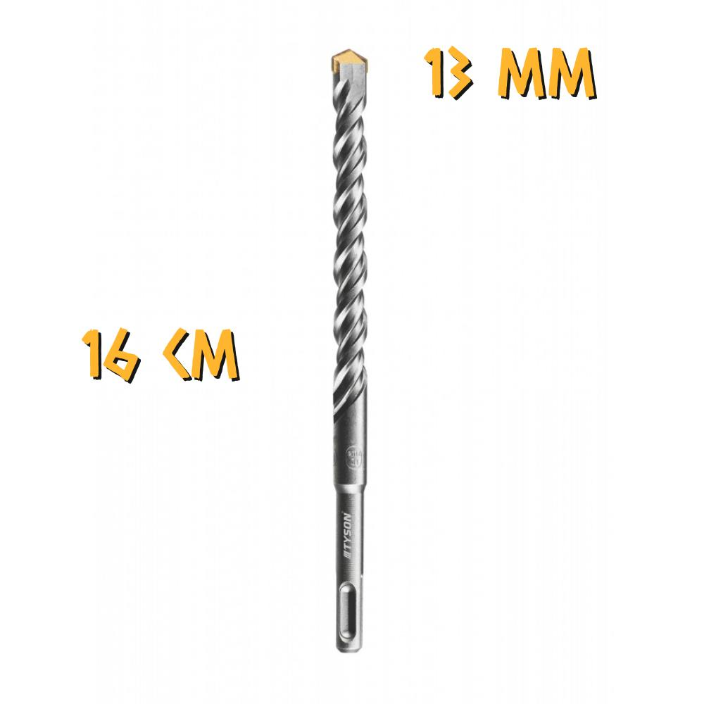 Kupa Tyson SDS Plus Delici Hilti-Matkap Ucu - 13 mm. - 16 cm