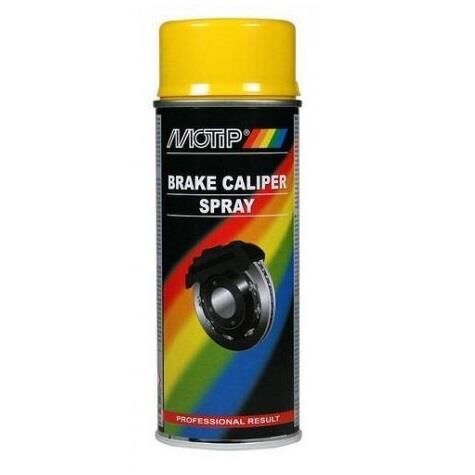 Motip Isıya Dayanıklı Kaliper Sprey Boya PARLAK SARI 400 ml