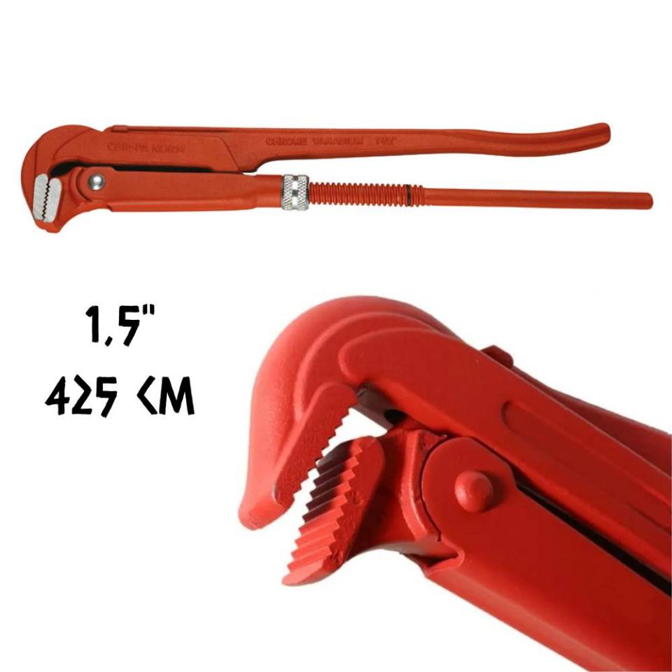 Cer-Pa Norm Maşalı Boru Anahtarı 1.5'' - 425 mm.