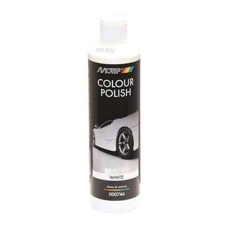 Motip Color Polish Renkli Oto Cila BEYAZ 500 ml - 000746