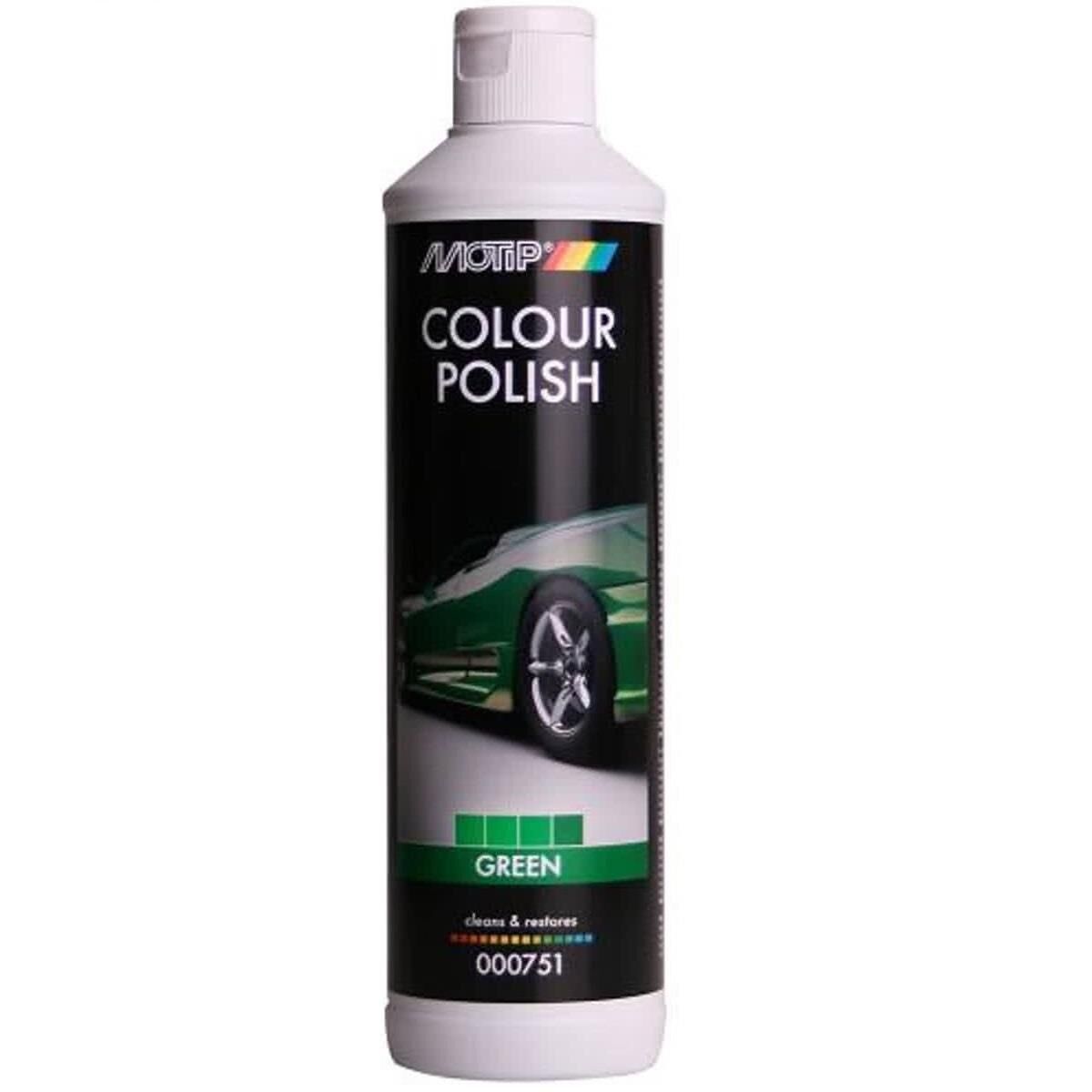 Motip Color Polish Renkli Oto Cila YEŞİL 500 ml - 000751
