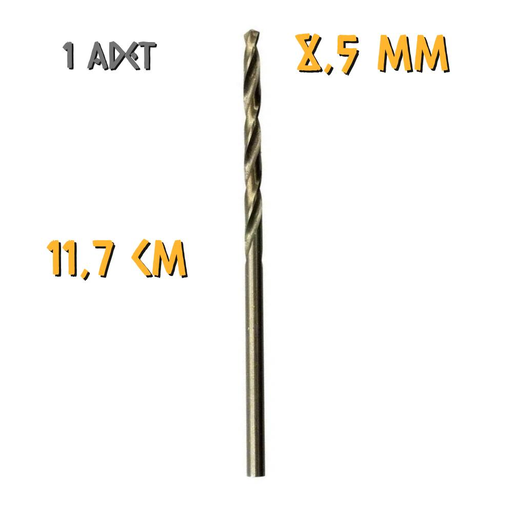 Kupa Tyson Metal Ahşap Delici HSS Matkap Ucu 8.5 mm. - 1 Adet