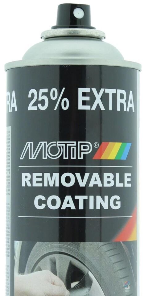 Motip Soyulabilir Sıvı Kauçuk PlastiDip Plastik Sprey Boya KIRMIZI 500 ml - 04309