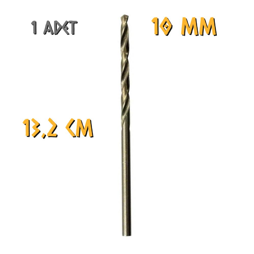 Kupa Tyson Metal Ahşap Delici HSS Matkap Ucu 10.0 mm. - 1 Adet