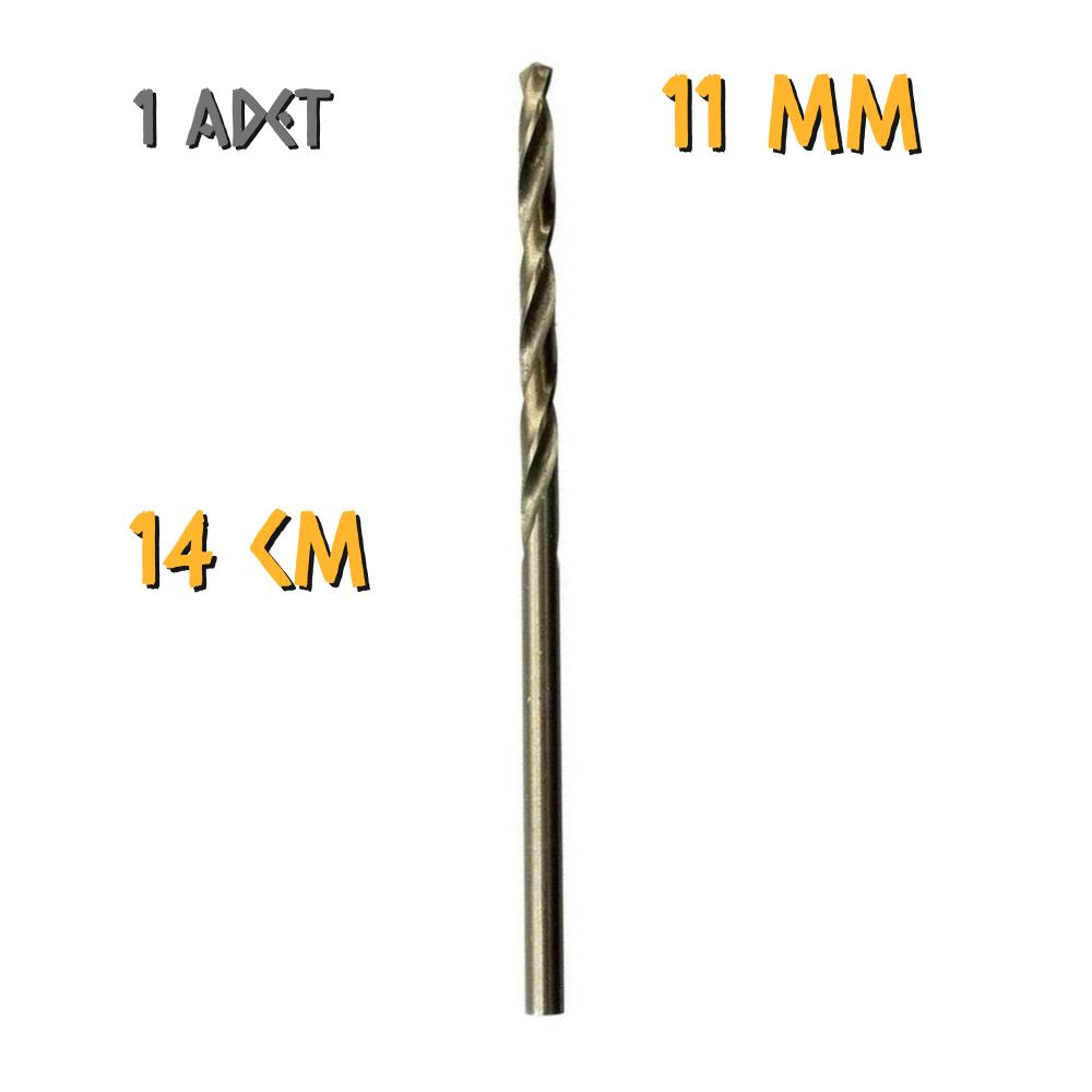 Kupa Tyson Metal Ahşap Delici HSS Matkap Ucu 11.0 mm. - 1 Adet