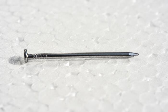 Acero Mat Kaplama Başlı TP Tel Çivi 1.6x20 mm. - 500 Gr. - 1625 Adet