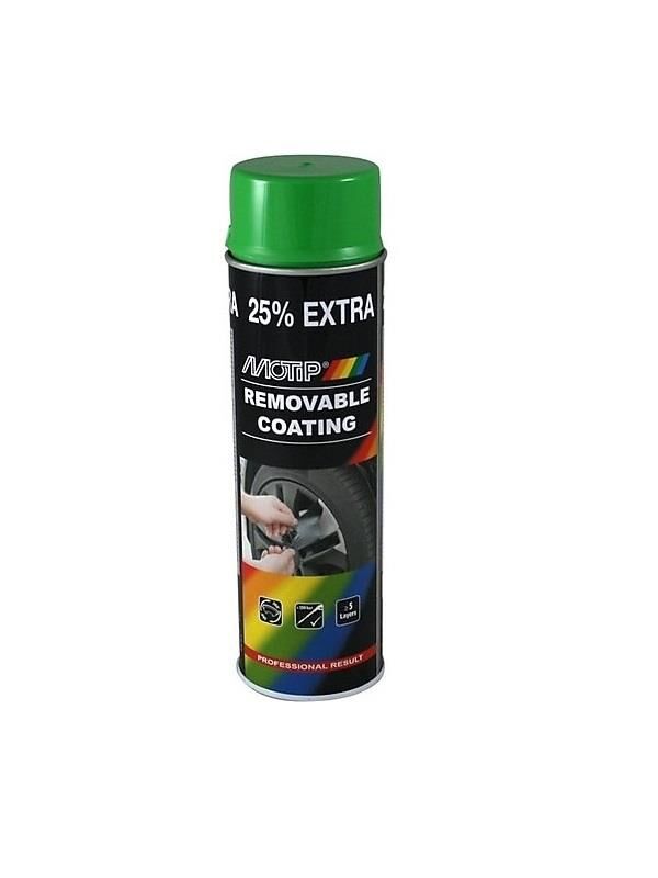 Motip Soyulabilir Sıvı Kauçuk PlastiDip Plastik Sprey Boya YEŞİL 500 ml - 04305