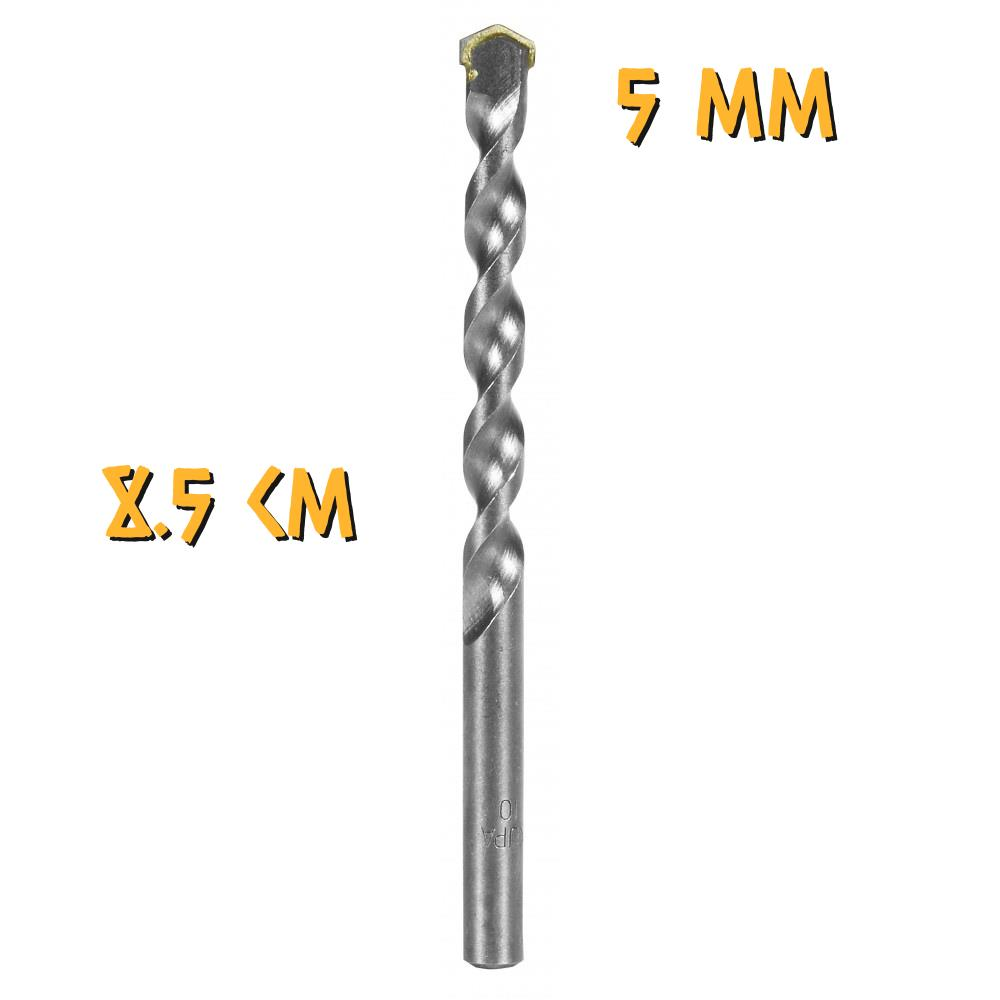 Kupa Tyson Beton-Duvar Delici Elmas Matkap Ucu - 5 mm. - 8.5 cm. - 1 Adet