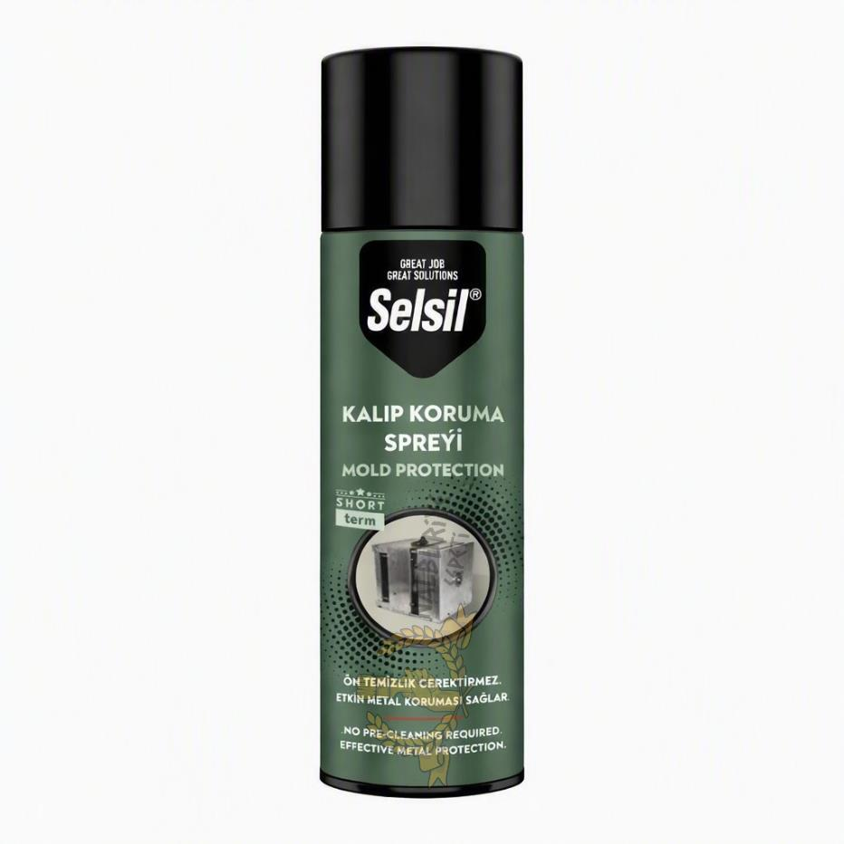 Selsil Kalıntı Bırakmayan Kısa Süreli Kalıp Koruma Spreyi 400 ml.