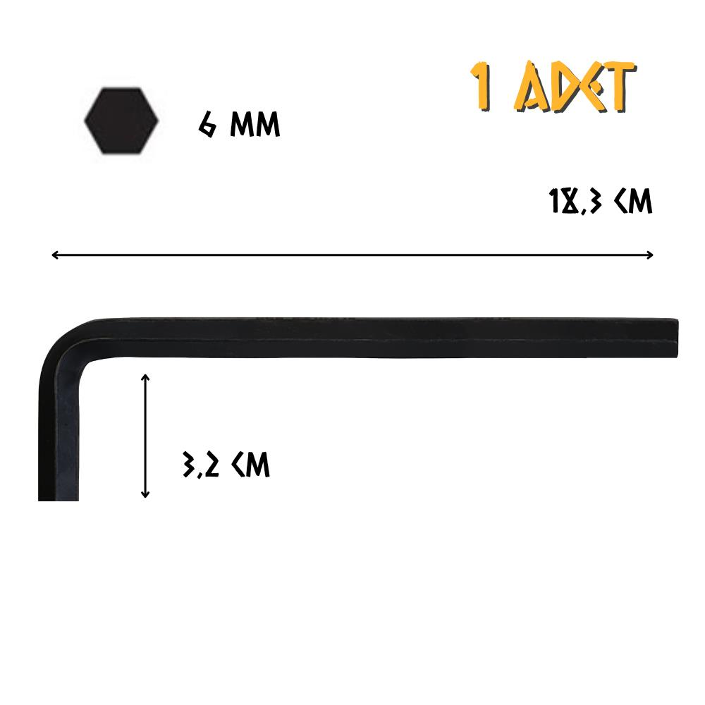 Cer-Pa Norm Tekli Alyan Uzun - 6.0 mm. - 1 Adet