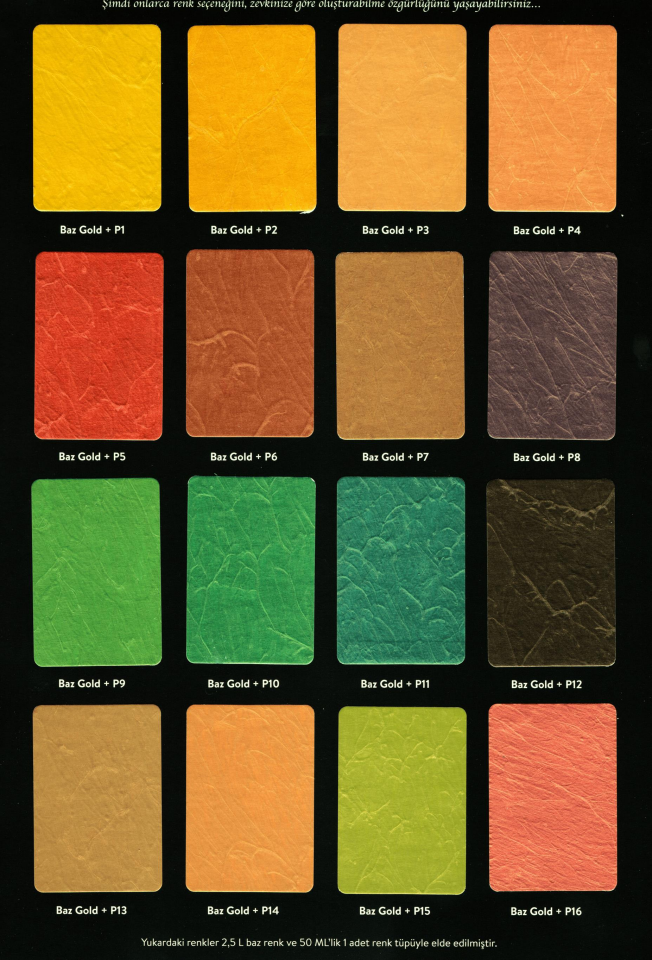 Permolit DuvArt Sedef Dekoratif Duvar Boyası - AP6 BRONZ - 0.75 Lt.