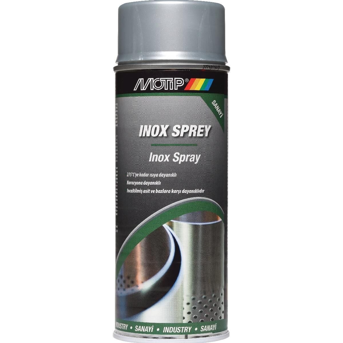 Motip Isıya Dayanıklı Paslanmaz İnox Spreyi 400 ml.