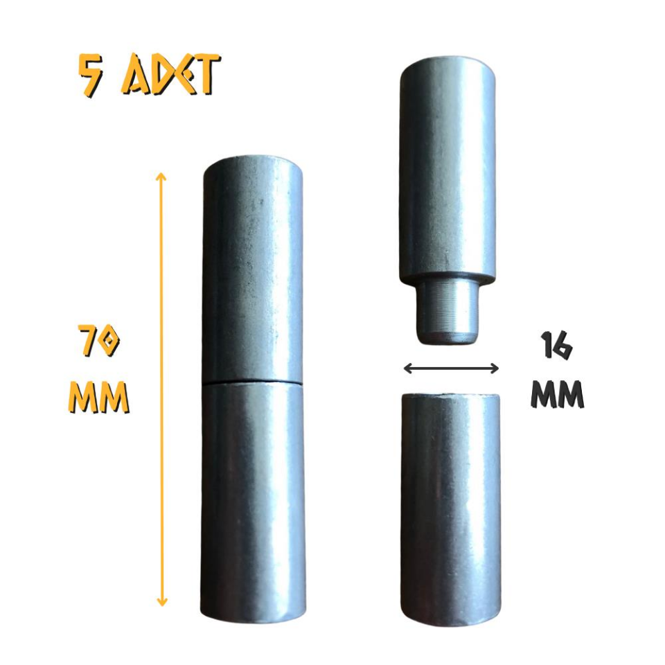 Koral Mil Menteşe 16x70 mm. - 5 Adet