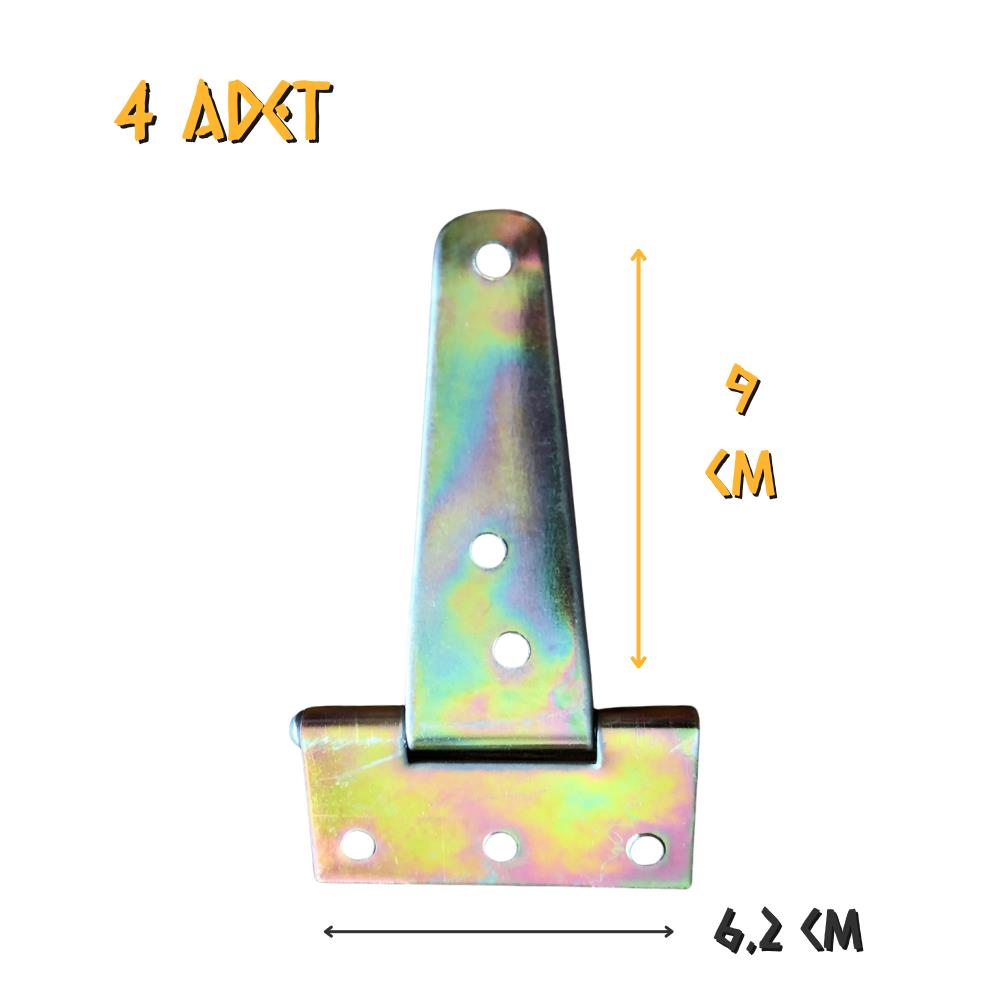 Koral Tek Kuyruklu Menteşe No: 904-4 - 9 cm. - 4 Adet