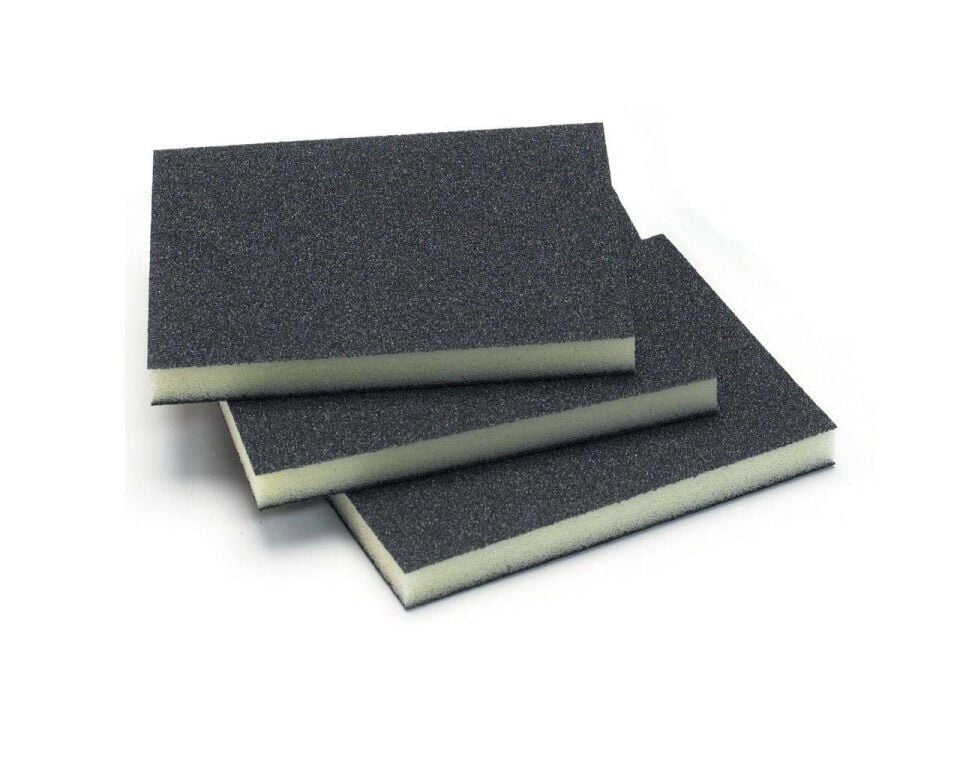 Atlas Sünger Zımpara - İnce 2 taraflı - 60 Kum - 1 Adet