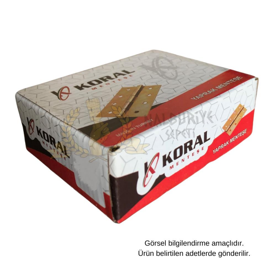 Koral Yaprak Menteşe No: 3.5 - 8.5 cm. - 24 Adet