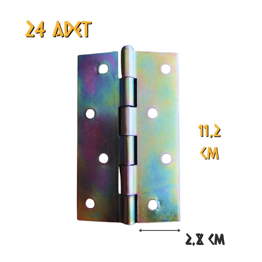 Koral Yaprak Menteşe No: 5 - 11.2 cm. - 24 Adet