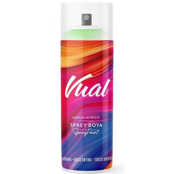 Permolit Akçalı Vual Akrilik Sprey Boya ANTRASİT GRİ PARLAK 400 ml - RAL7016