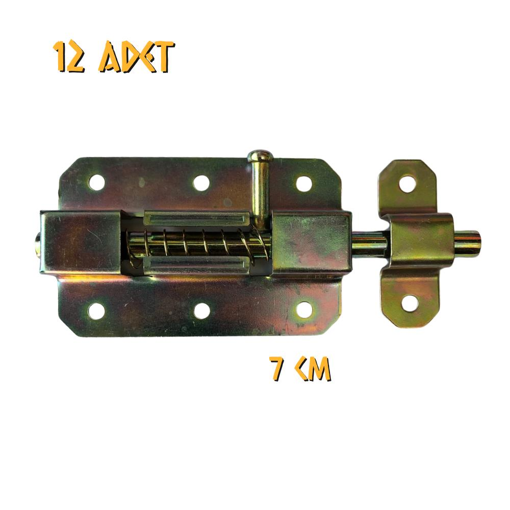 Koral Yaylı Sürgü Standart - 7 cm. - 12 Adet
