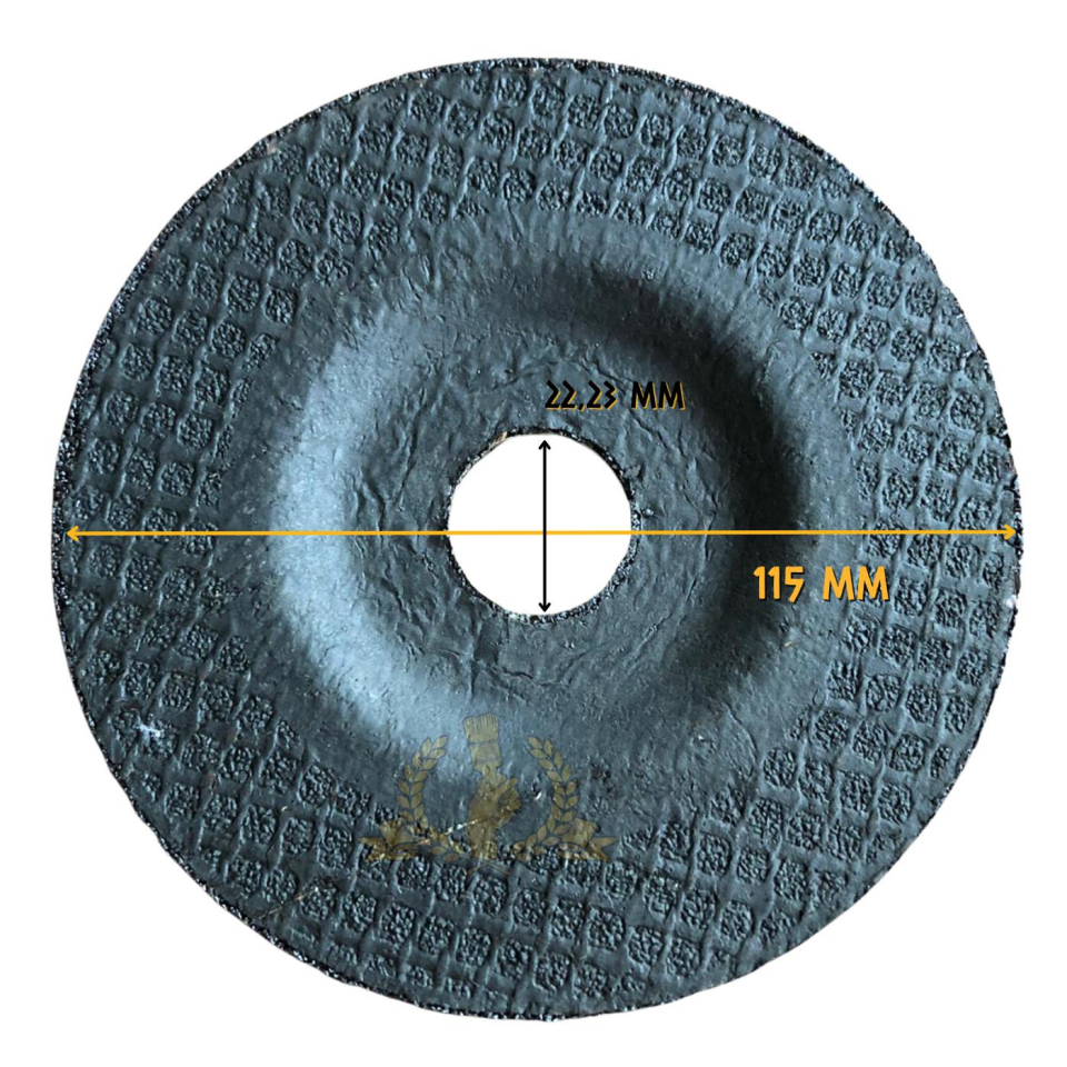 Atlas A30S-BF27 Metal İnox Daire Taşlama Taşı 6,4 x 115 mm, - 1 Adet