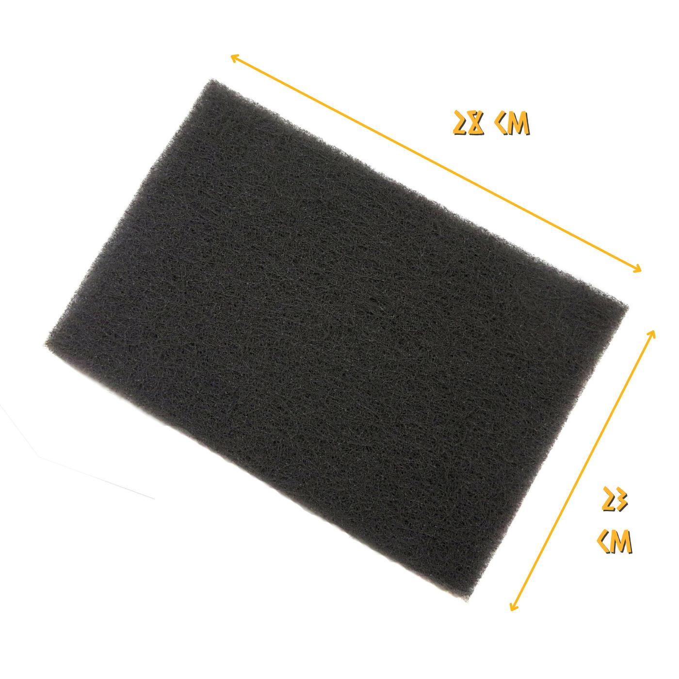 Atlas Brite Keçe Zımpara 230 x 280 mm, - Siyah - 1 Adet
