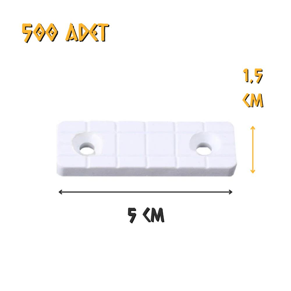 Koral Baza Pabucu Standart Beyaz - 500 Adet