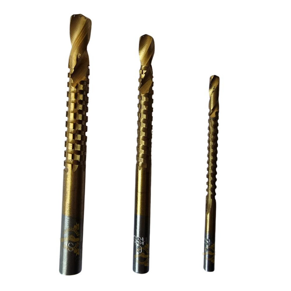 Kupa Tyson Freze Matkap Uç Seti - 4-6-8 mm. - 3 Parça