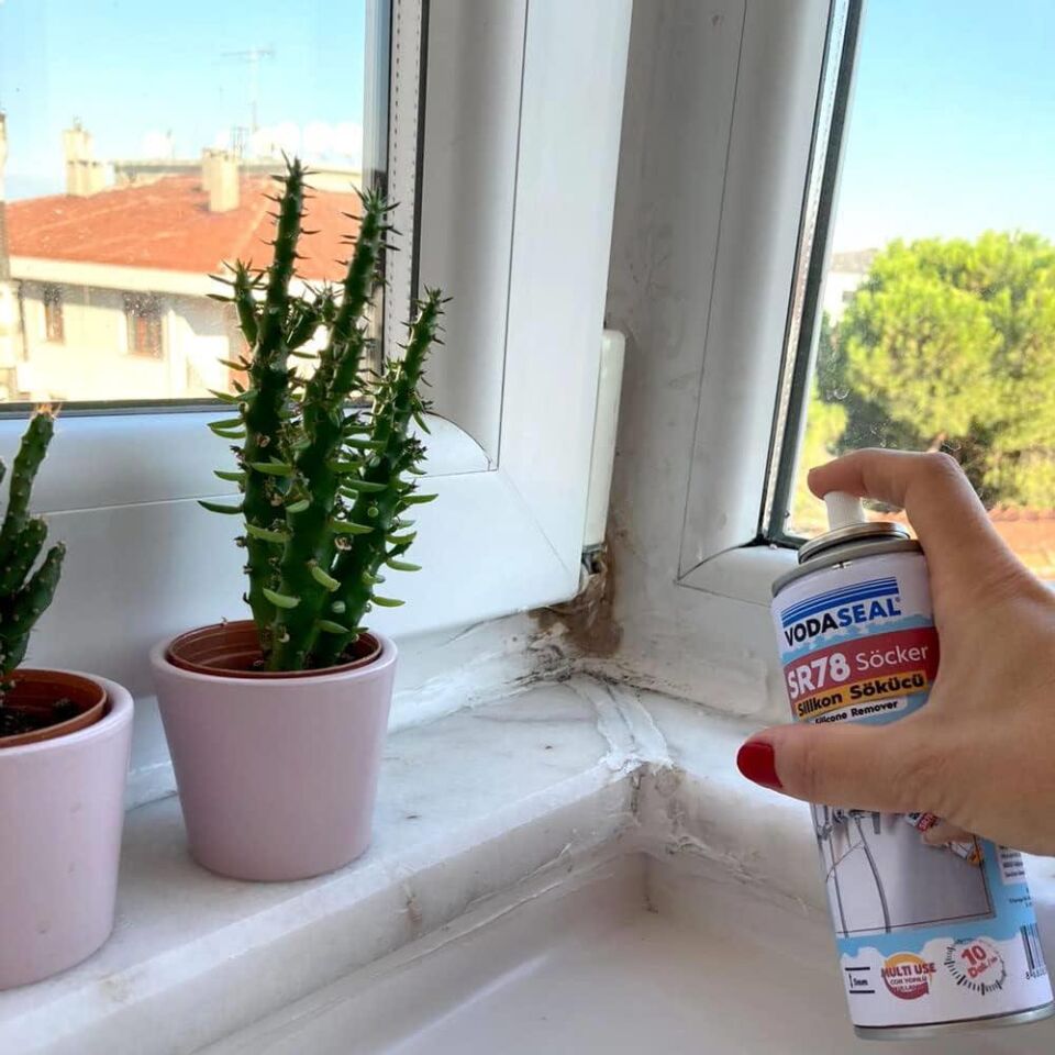 VodaSeal Söcker SR78 Etiket Boya Küf Silikon Sökücü Sprey 200 ml.