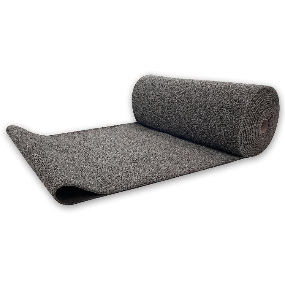 WalkMats Thin Anti-Statik Kıvırcık Paspas Gri - 1 x 0.5 mt.